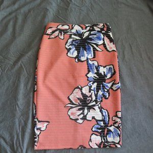 Bar III floral skirt